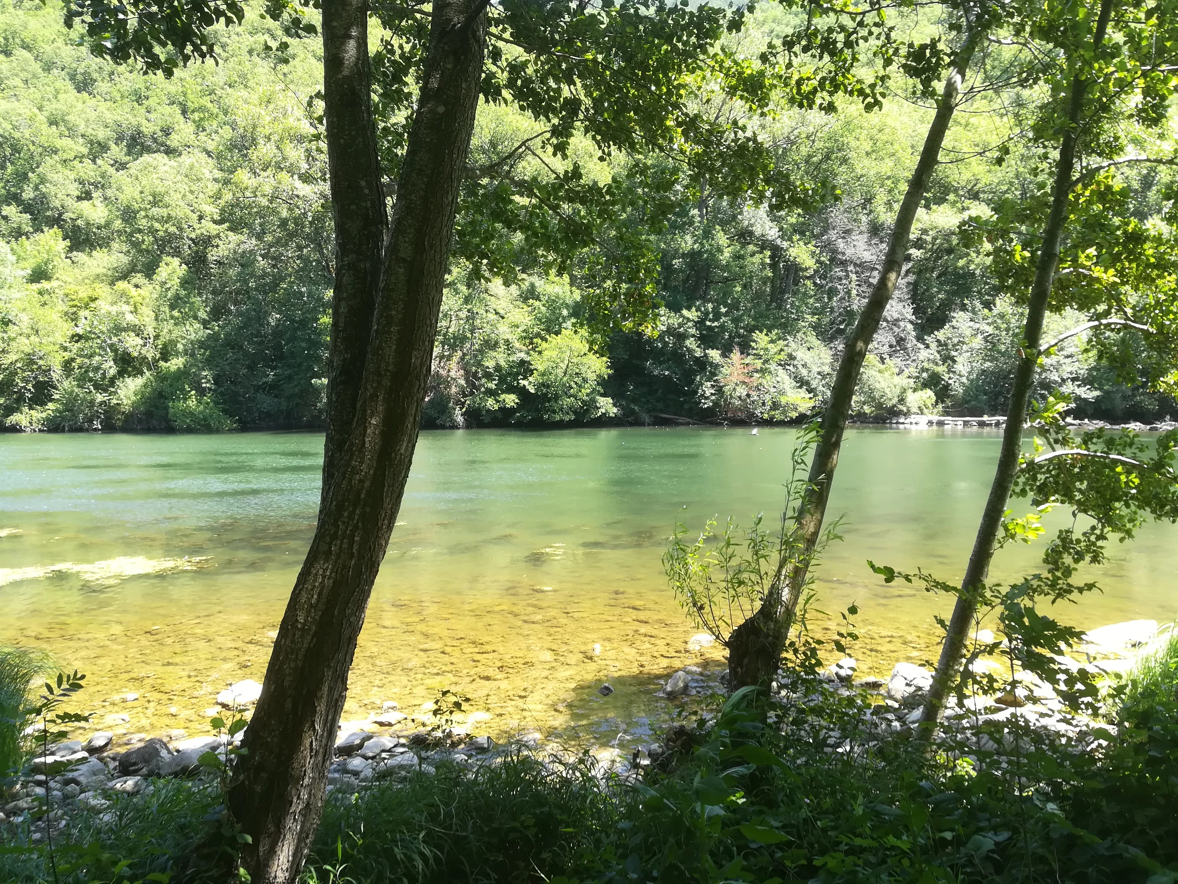 Le Tarn à 500m de la maison ITIVAL